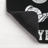 Lustiges sechs sieben 6 7 Meme g alpha Slang wenn Mousepad (Ecke)