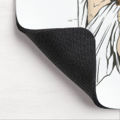 Lustiges Sechs Sieben Brainrot Meme 6 7 Viral Gen Mousepad (Ecke)