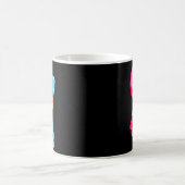 Lustiges Sechs Sieben Meme Eiscreme Tropfen 67 Box Kaffeetasse (Mittel)