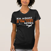 Lustiges Segelflieger Geschenk T-Shirt (Vorderseite)