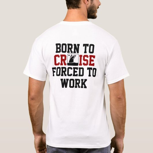 Lustiges Segeln des T-Shirt (Rückseite)