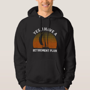 Lustiges Segeln Für Männer Frauen Segel-Ruhestand- Hoodie