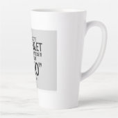 Lustiges Shakespeare-Zitat Milchtasse (Rechts)