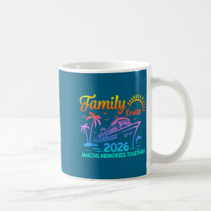 Lustiges Shirt Familienkreuzfahrt Sommer Erinnerun Kaffeetasse