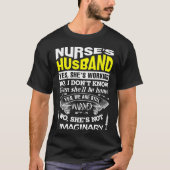 Lustiges Shirt Nurse Ehemanns (Vorderseite)