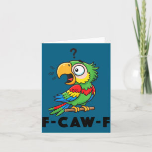 Lustiges Shirt Papagei Meme Witz Vogel Humor Karte