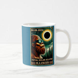Lustiges Shirt Totale Sonnenfinsternis Illinois Bi Kaffeetasse