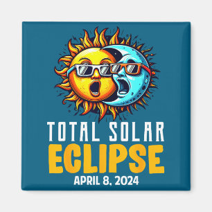 Lustiges Shirt Totale Sonnenfinsternis USA Sonne Magnet