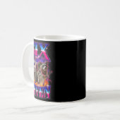 Lustiges Six Seven 67 Meme 67 Waschbär Meme Bootle Kaffeetasse (Vorderseite Links)