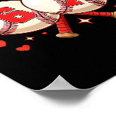 Lustiges Six Seven 67 Meme Baseball Poster (Ecke)