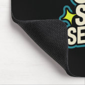 Lustiges Six Seven 6 7 Meme 1 Mousepad (Ecke)