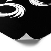 Lustiges Six Seven 6 7 Meme 67 Design Geist Hallow Poster (Ecke)