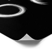 Lustiges Six Seven 6 7 Meme 67 Design Geist Hallow Poster (Ecke)