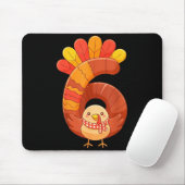 Lustiges Six Seven 6 7 Meme Design Paare Erntedank Mousepad (Mit Mouse)