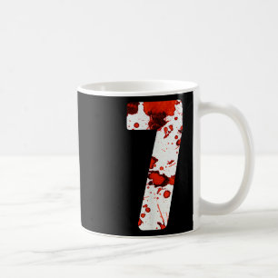Lustiges Six Seven 6 7 Meme Design Paare Halloween Kaffeetasse