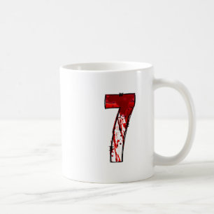 Lustiges Six Seven 6 7 Meme Design Paare Halloween Kaffeetasse