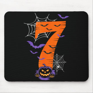 Lustiges Six Seven 6 7 Meme Design Paare Halloween Mousepad