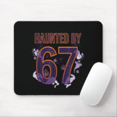 Lustiges Six Seven 6 7 Meme Design Paare Halloween Mousepad (Mit Mouse)