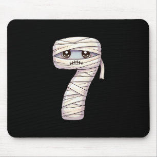 Lustiges Six Seven 6 7 Meme Design Paare Halloween Mousepad