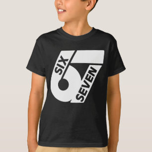 Lustiges Six Seven 6 7 Meme Gen Alpha 6 7 Meme Sch T-Shirt