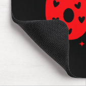 Lustiges Six Seven 6 7 Meme Gen Alpha Slang 6 7 Va Mousepad (Ecke)