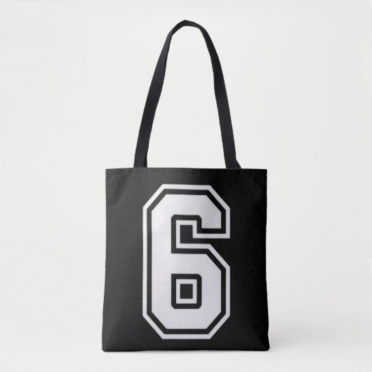 Lustiges Six Seven 6 7 Meme Tasche (Vorderseite)