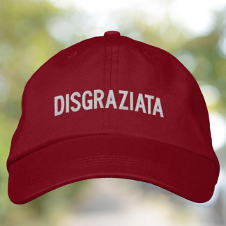 Lustiges sizilianisches italienisches Sprichwort D Bestickte Baseballkappe