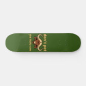 lustiges Skateboard "FLUFFY COW" (Horizontal)