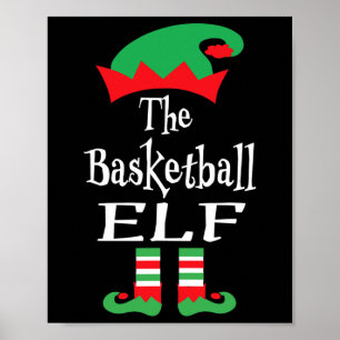 Lustiges Skelett-Elfen-Shirt Weihnachten passend f Poster