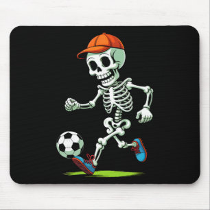 Lustiges Skelett Fußball Halloween Kostüm Männer J Mousepad