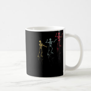 Lustiges Skelett Skateboard Skateboarding Kaffeetasse