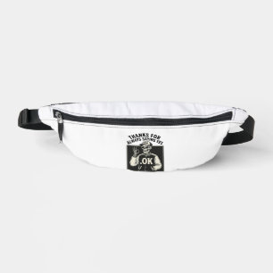 Lustiges Skelett-Vater sagt Ja Vintage T-Shirt Des Bauchtasche