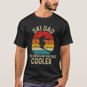 Lustiges Ski-Vater-Shirt Skifahrer Väter Skifahren T-Shirt