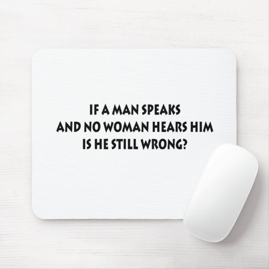 Lustiges Slogan mousepad (Mit Mouse)