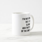 Lustiges Slowakei Kaffeetasse (VorderseiteRechts)