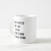 Lustiges Slowakei Kaffeetasse (Vorderseite Links)