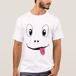 Lustiges Smiley-Gesicht – Süßes T-Shirt mit heraus