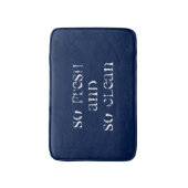 Lustiges so neues und so sauberes badematte (Vorderseite Vertikal)