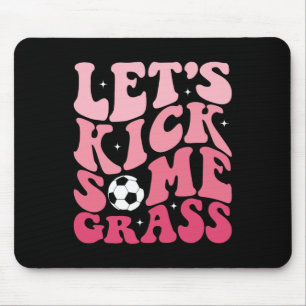 Lustiges Soccer-Mom-Fan-T-Shirt Lass uns ein bissc Mousepad