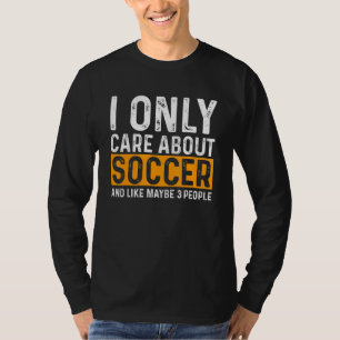 Lustiges Soccer-T-Shirt für Jungen Männer Ich kümm T-Shirt