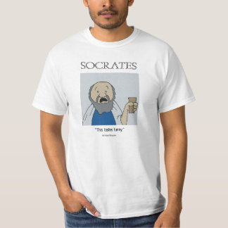 Lustiges SOCRATES - Weißes Shirt