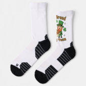 Lustiges Soda-Brot-Back-Team Irisches Küchen-Rusti Socken (Links)