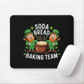 Lustiges Sodabrot-Back-Team Irisches Gebäck-Team H Mousepad (Mit Mouse)
