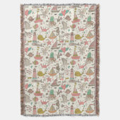 Lustiges Sommer-Muster mit Schiffen Decke (Vorderseite Vertikal)