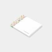 Lustiges Sommer-Muster mit Schiffen Post-it Klebezettel (angewinkelt)