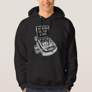 Lustiges Sonographer-Gif, kein warmes Gel für Kare Hoodie