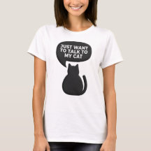 Lustiges Sozialangst-Katze-Shirt | Geschenk für Ka