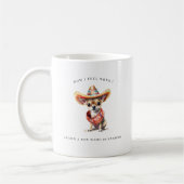 Lustiges Spanisch lernen | Mexikanischer Chihuahua Kaffeetasse (Links)