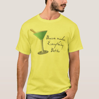 Lustiges Speck-Martini-Shirt T-Shirt