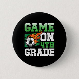 Lustiges Spiel auf der 4. Klasse Fußball Sport zur Button